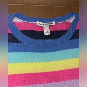 Autumn Cashmere multi-colored sweater- size medium